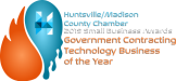 2019 Small Business Awards Goverment Contracting Technology Business of the Year